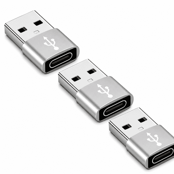 Usb Printer Adapter Qixxronics Usb To Usb C Adapter 3 Pack,Usb To Usbc-C Adapter,Usb To C ...