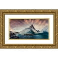 thumbnail image 1 of Qiye 14x9 Gold Ornate Wood Framed with Double Matting Museum Art Print Titled - Pakistan K2 A??Accccoaandsup1;?C??A??A??, 1 of 4