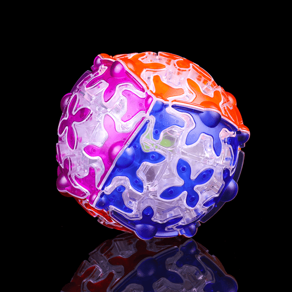 Qiyi 3x3 Gear sphere Transparent