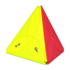 Qiyi Clover Pyraminx (Stickerless Bright)
