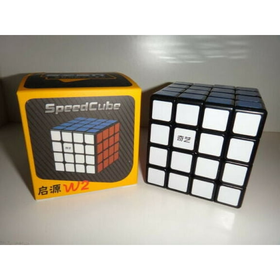 Qiyi QiYuan W2 4x4x4 Black Speed Cube
