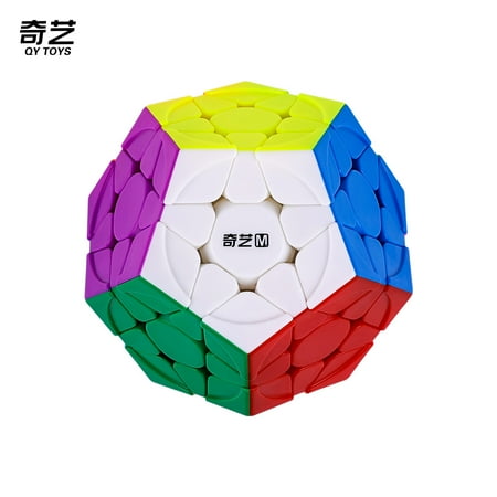 Qiyi Qiheng S2 Megaminx Magic Cube Stickerless Speed Cube Puzzle Toys Children Gift