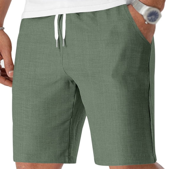 Qiyinn Man Solid Color Fashion Fallow Pockets Waist Pants