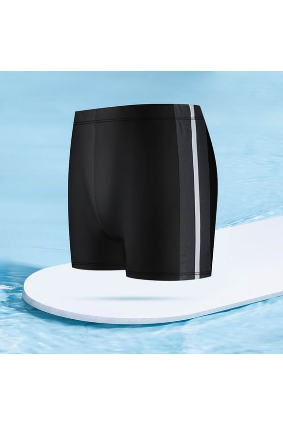 Men's Athletic Swim Jammers, Quick Dry Competitive Racing Swimsuit, UPF 50+ Compression Training Swimming Shorts