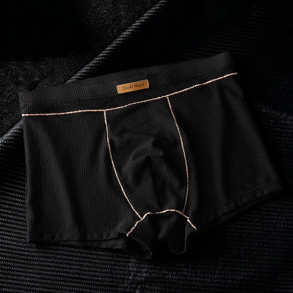 Qiyinn Men's Cotton Boxer Briefs | Soft Breathable Cotton Underwear for Everyday Comfort