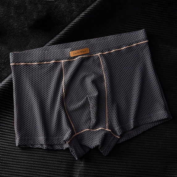 Qiyinn Men's Cotton Boxer Briefs | Soft Breathable Cotton Underwear for Everyday Comfort
