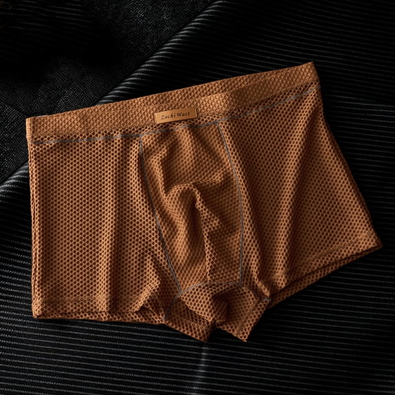 Qiyinn Men's Cotton Boxer Briefs | Soft Breathable Cotton Underwear for Everyday Comfort
