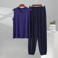 thumbnail image 1 of Qiyinn Men's Cotton Pajama Set | Breathable Soft Long Sleeve Sleepwear for Night, Lounge, Home, 1 of 5
