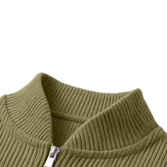 Qiyinn Men's Zip Up Casual Jacket | Long Sleeve Lightweight Outerwear for Spring Fall, Outdoor Sports