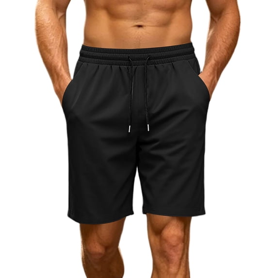 Qiyinn Mens Athletic Shorts Quick Dry Stretch Lightweight Gym Workout Shorts with Pockets