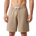 thumbnail image 1 of Qiyinn Mens Lounge Sweat Shorts, Casual Elastic Waist Gym Workout Shorts with Drawstring, 1 of 4