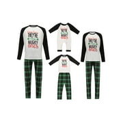 Qiylii Christmas Pajamas for Family, Family Christmas Pjs Matching Sets, Christmas Matching Jammies for Baby Adults Kids Holiday Sleepwear Set
