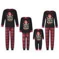 thumbnail image 1 of Qiylii Christmas Pajamas for Matching Family Parent-child Long Sleeve Gnome Print T shirt Tops + Buffalo Plaid Pants Set Winter Sleepwear, 1 of 9