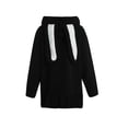thumbnail image 1 of Qiylii Girls Plush Sweatshirt,Bunny Ears Hooded Long Sleeve Zipper Outwear Coat, 1 of 9