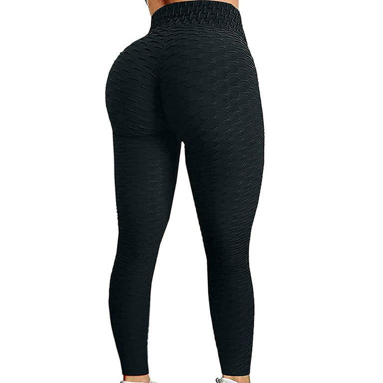 Yoga Basic Yoga Tights Seamless High Stretch Bubble Butt Push Up Tummy  Control Gym Leggings