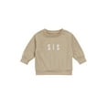 thumbnail image 1 of Qiylii Toddler Baby Sibling Matching Clothes Long Sleeve Letters Print Pullover Sweatshirt Tops for Sister Brother Outfit, 1 of 9