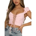 thumbnail image 1 of Qiylii Women's Bustier Corset Top Push Up Strap Tank Top Vintage Streetwear Crop Tops Party Clubwear Bodice, 1 of 6