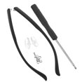 Qiysamall 1 Pair Glasses Replacement Arms Nonslip Eyeglasses Arms Legs