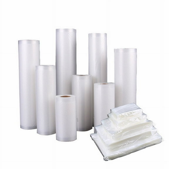 Qiysamall 1 Roll Small Vacuum Seal Bags Vacuum Seal Containers Food Storage Vacuum Seal Bags Food Vacuum Sealer Bags Food Vacuum Storage Bags 5 Meter