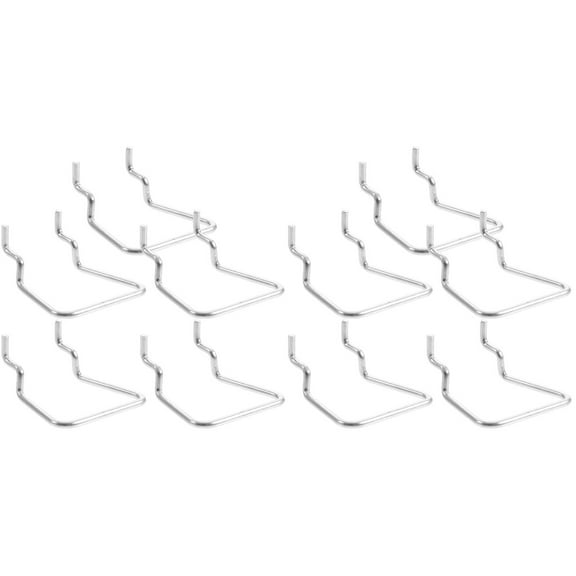 WRITWAA Premium Iron Pegboard Hooks for Garage and Workshop Decoration Use