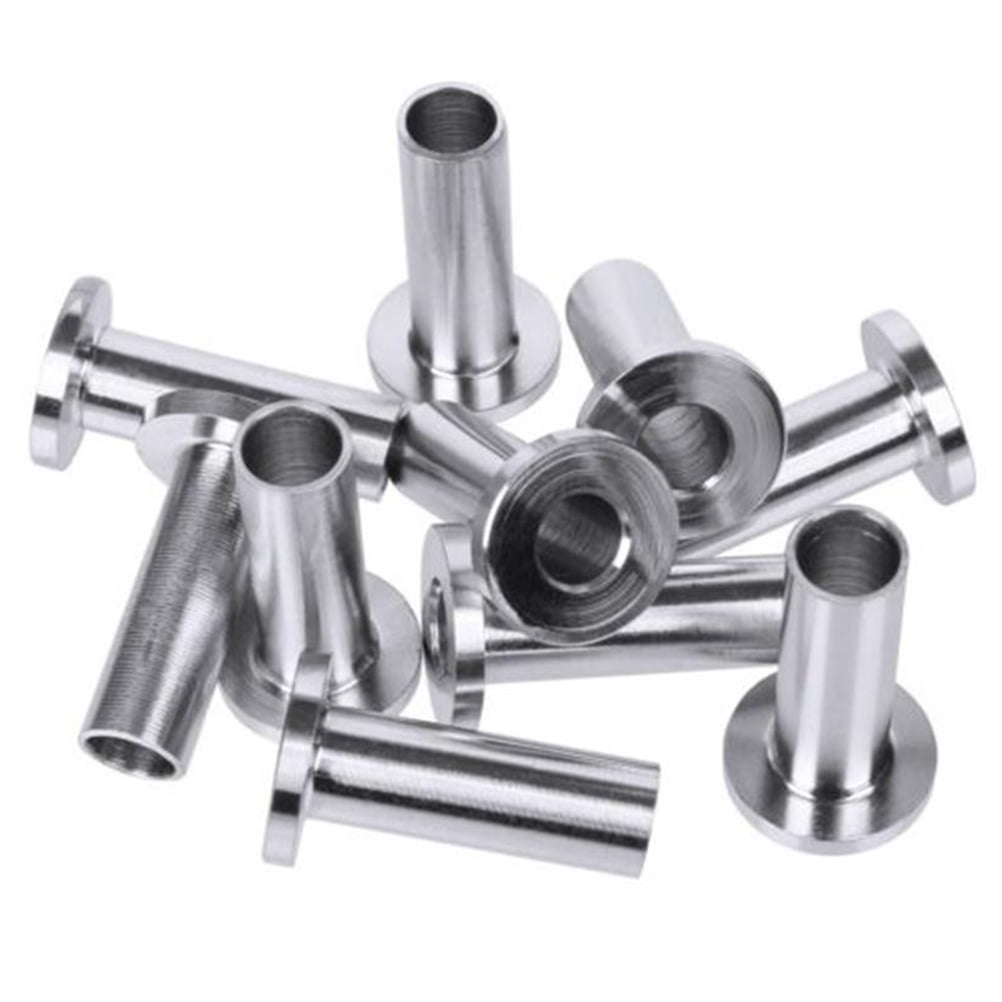 Qiysamall 100 Pcs Stainless Cable Railing Kits Protector Sleeves for ...