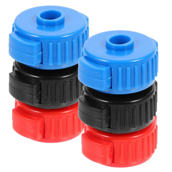 Qiysamall 12 Pcs Drum Rollers Replacement Nuts Quick Assembly Cymbals Hardware Components Set