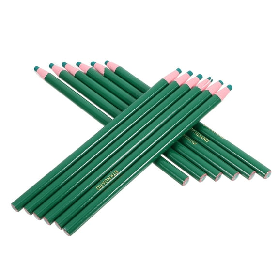 12pcs Durable Pencils Crayons Wax Markers for Labeling Sewing Fabric Grease Drawing