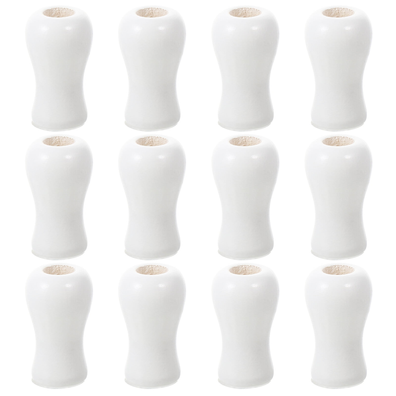 Qiysamall 12pcs Wood Cord Tassels Window Blind Cord Tassels Knobs Cord