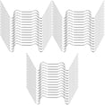 thumbnail image 1 of Qiysamall 150 pcs Stainless Steel Glass Clips for Greenhouse W Wire, Glass Pane Clips for Secure Installation, 1 of 6
