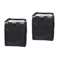 thumbnail image 1 of Qiysamall 2-Pack Car Storage Bags with Trash Bin and Toy Organizer, Hanging Seat Back Storage for Vehicles, 1 of 6