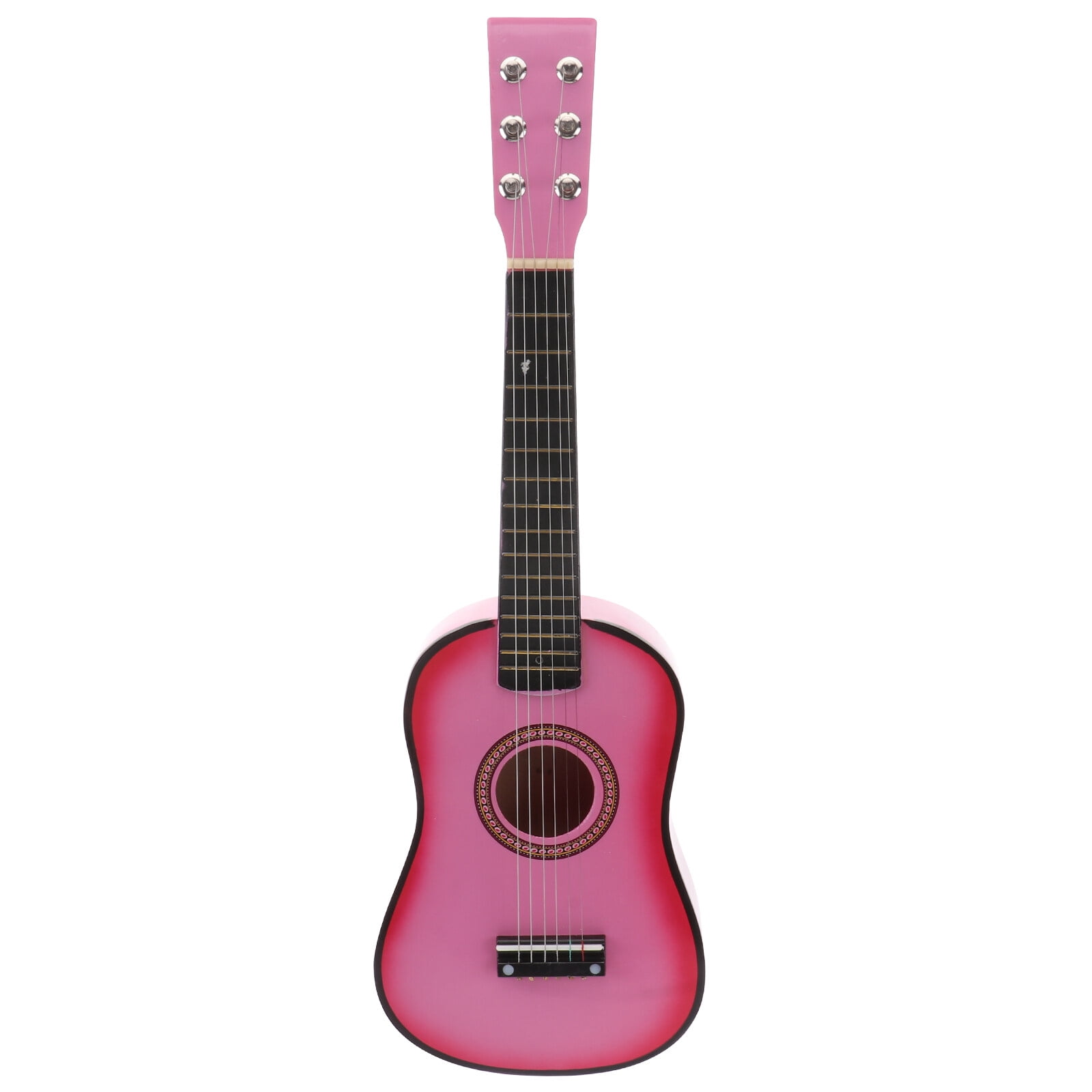 Qiysamall 23 Inch Folk Acoustic Guitar Beginner Music Instrument 6