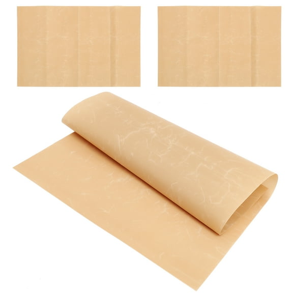 Qiysamall 3 Pcs Grease-Proof Oven Mats Non-Stick Baking Liners Reusable Kitchen Roasting Pan Liners for Cooking and Baking