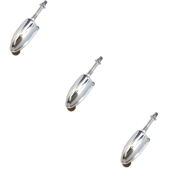 KALLORY 3-Pack Iron Snare Drum Lugs Replacement Connectors for Drum Set Parts and Practical