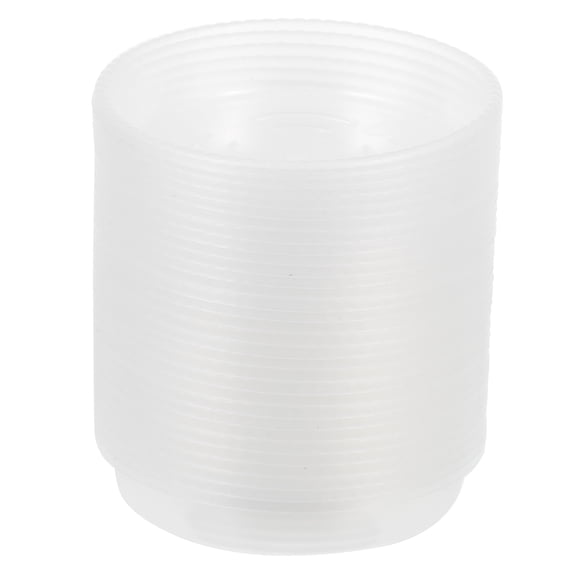 Qiysamall 30pcs Gardening Plant Pot Trays Plastic Flowerpot Bases Flowerpot Water Plates