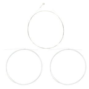 Qiysamall 3-Pack Professional Nylon Balalaika Strings Replacement Set for Balalaika Instruments