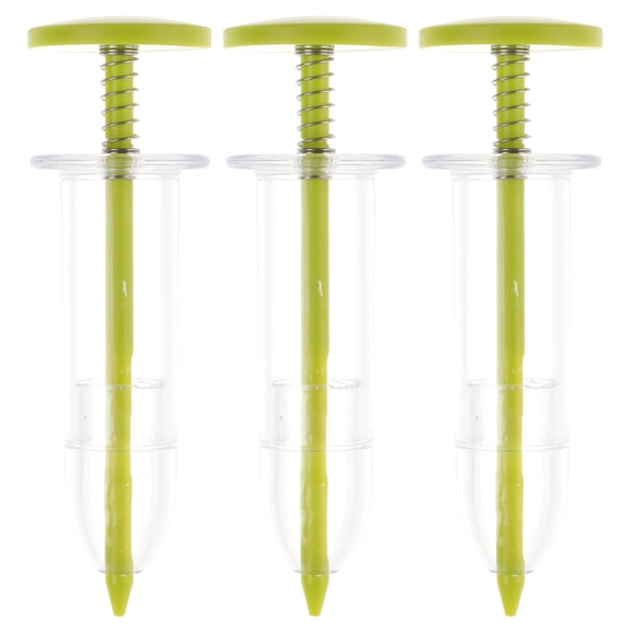 Qiysamall 3-Piece Precision Seed Dispenser Set - Handheld Garden Tool for Accurate Seed Spreading and Precise Planting