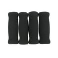 thumbnail image 1 of 4pcs Bicycle Handlebar Grips Silicone Nitrile Rubber Black Bike Handle Grips Cycling Handlebar Covers Accessories, 1 of 10
