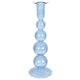 thumbnail image 1 of Qiysamall Glass Scented Candle Holder Delicate Candle Stick Candlestick Ornament for Party (Blue), 1 of 11