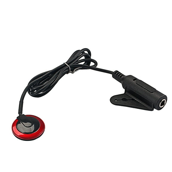 Qiysamall Guitar Pickup Piezo Pickup Transducer Pickup System for Mandolin Accessories Black