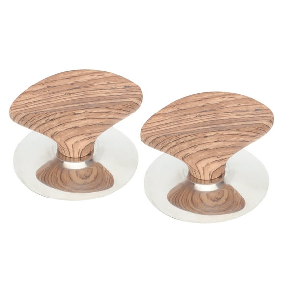 Qiysamall 8 Pcs Universal Pot Lid Handles Replacement Knobs for Water Kettle Stainless Steel and ABS