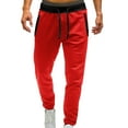 thumbnail image 1 of Qiyuancai Male Casual Fitness Running Pants Casual Pants Color Block Pockets Pants 10 Star, 1 of 5