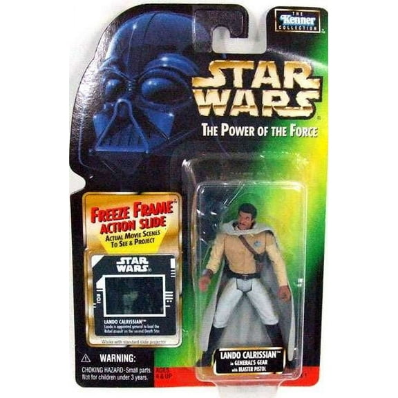 Star Wars Lando Calrissian General's Gear Power of the Force 3.75 inch Action Figure