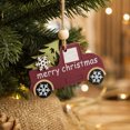 thumbnail image 1 of Qjidjing Christmas Wooden Car Craft Accessory Decorations for Christmas Tree Ornaments, Car Interior, Indoor Home Party, 1 of 7