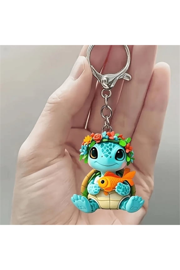 Cute Animal Keychains, Adorable Pendants, Kawaii Key Chains, Rings, Car Keys, Purse Handbags Backpacks for Birthday Gift