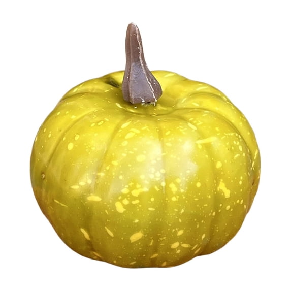 Qjidjing Halloween Fake Pumpkin, Foam Ornament, Artificial Mini 2.36 Inch Size, Lightweight Craft, Table Centerpiece, Mantel Display, Home Decor