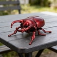 thumbnail image 1 of Qjidjing Realistic Beetle, with Interactive Head Tail Movement Mechanical Insect Models for Adults Playing Indoor Outdoor, Tricky Gifts, 1 of 8