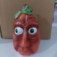 thumbnail image 1 of Qjidjing Thanksgiving Expressive Pumpkins with Faces Ornament, Resin Halloween Decor, Funny Smile Pumpkin Heads for Indoor, Holiday Party, 1 of 6