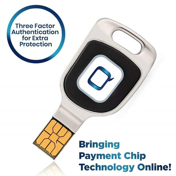 Qkey Security Key Extra Protection Password Vault That Secures Internet Payments