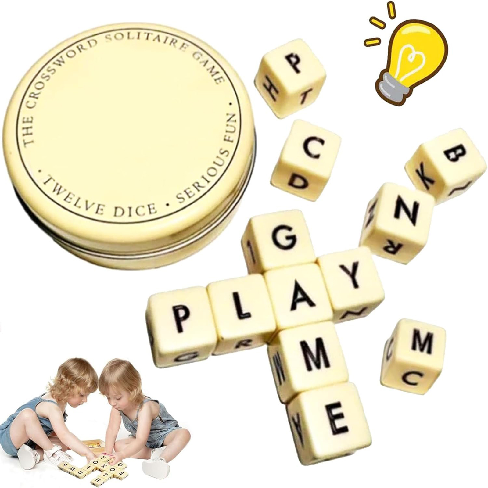 Qless Dice Game with Twelve Dice Letters Set The Crossword Solitaire Qless Dice Game with Twelve Dice Letters Set The Crossword Solitaire