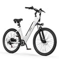 thumbnail image 1 of Qlife Cityone 2.0 EBikes for Adults,26" Electric Mountain Bike with 48V 10.4Ah Battery 500W,Max 28MPH Electric Bicycle,7-Speed（White）, 1 of 6